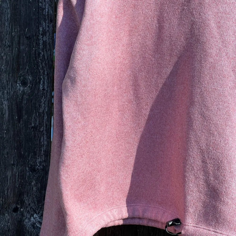 Pink Victoria’s Secret fleece hoodie crop sweater - Image 7