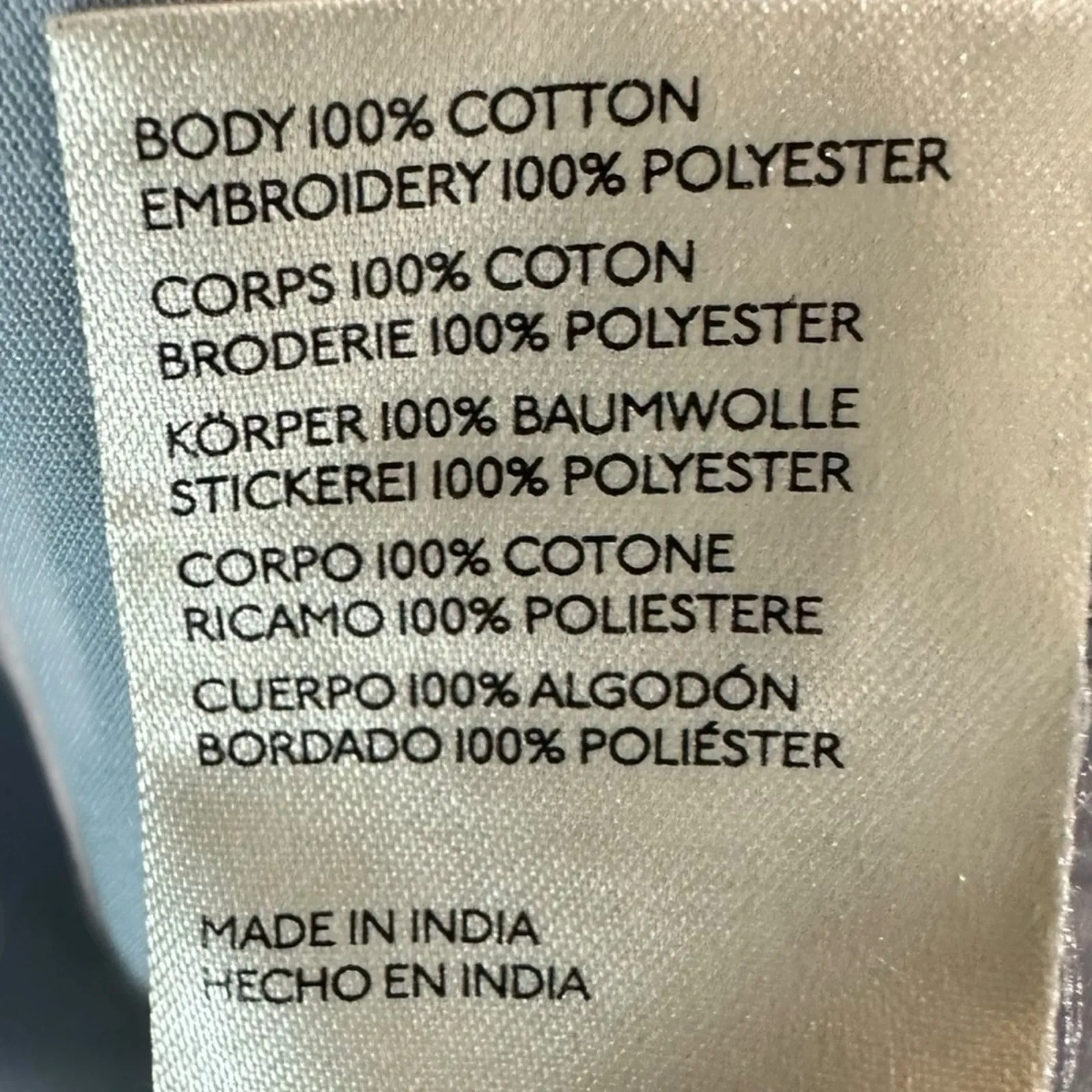 Free People Large Dainty Cottage Crochet Lace Hooked On You Top Shirt Blue - Image 12