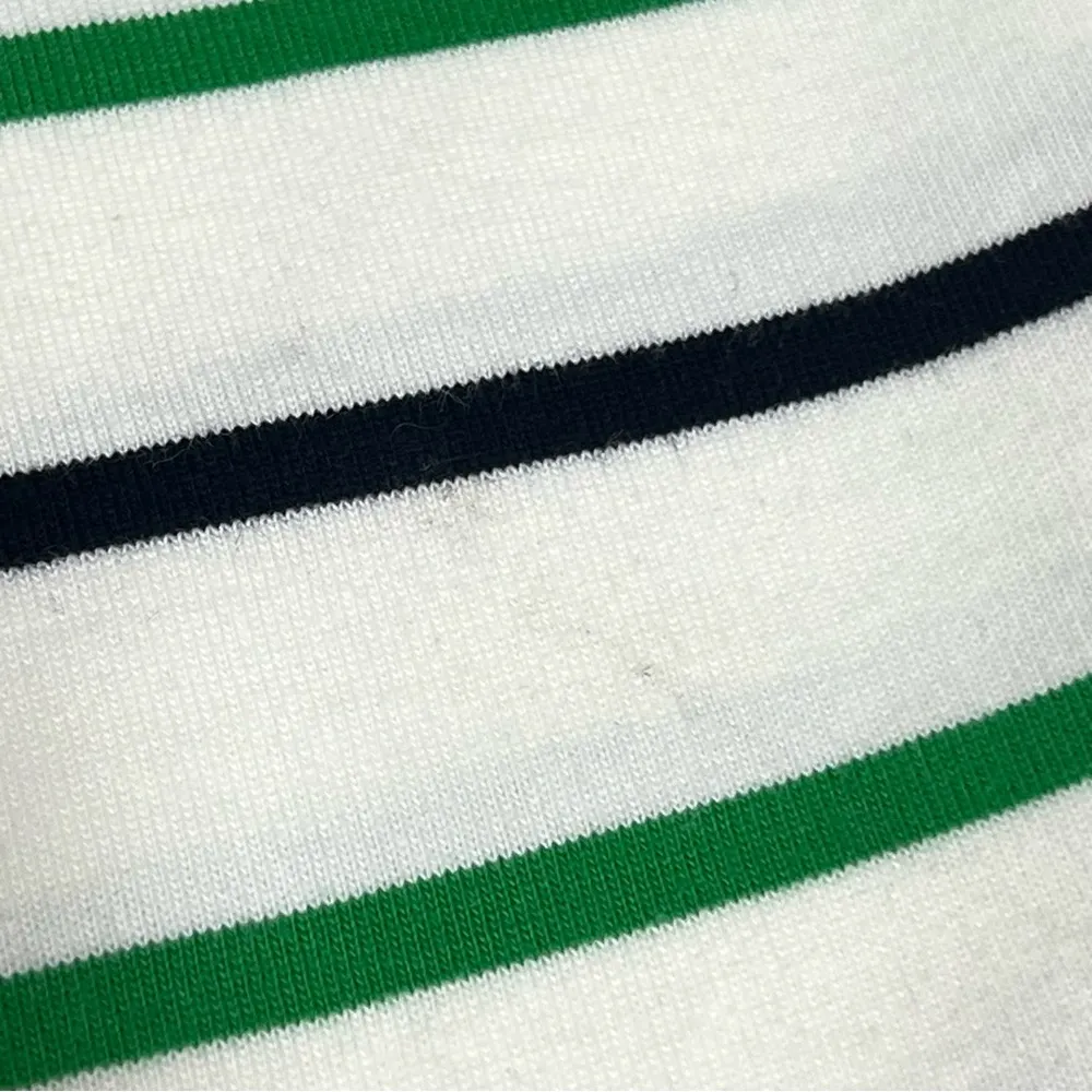 Lauren Ralph Lauren 3x Women's 100% Cotton 3/4 Sleeves Striped pullover top FLAW White - Image 14