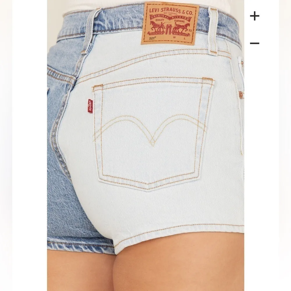 Levi’s high rise 501 short - Two tone *Cowboy Couture* - Image 11