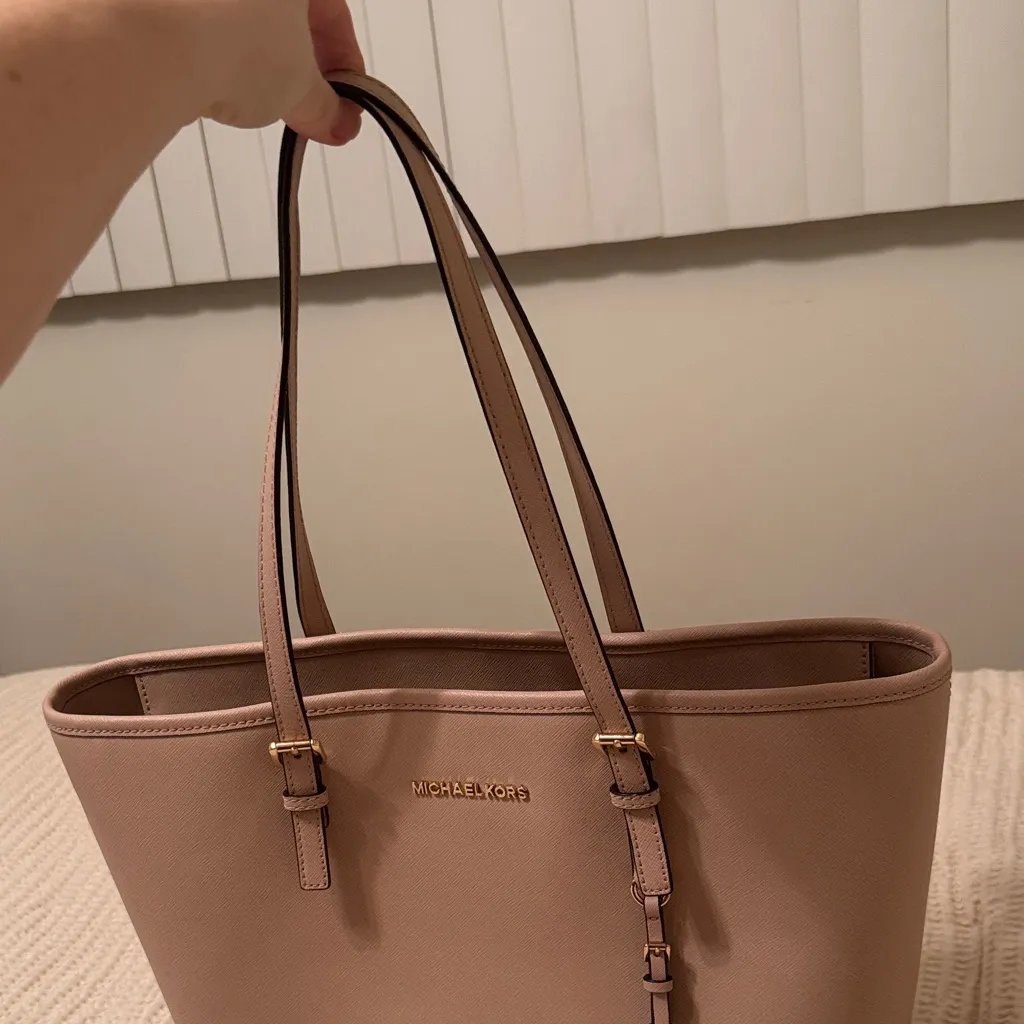 Michael Kors  Blush Pink Tote - Image 6
