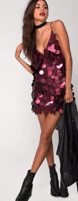 Revolve Motel Rocks Sequin Dress - Image 3