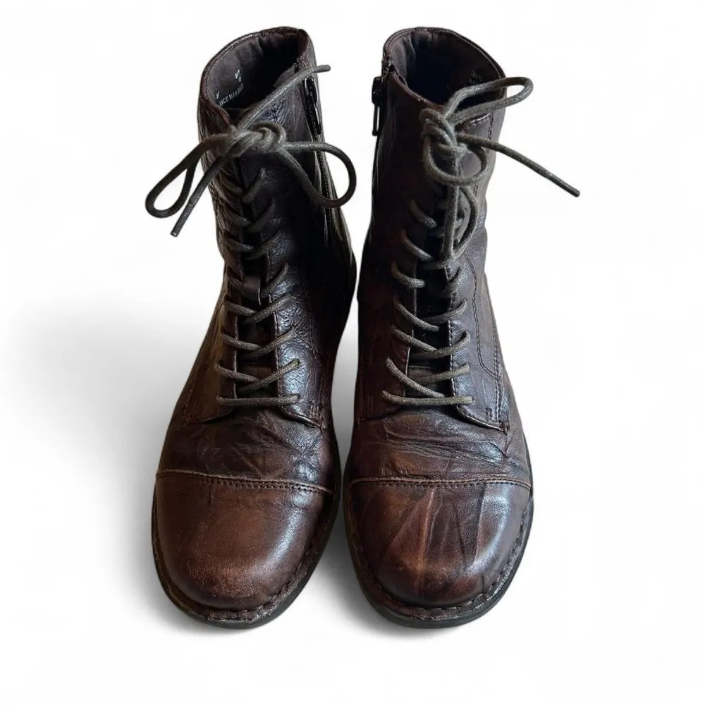 Clarks Bendables Nikki Plaza Leather Boots | Women’s 6.5 - Image 3