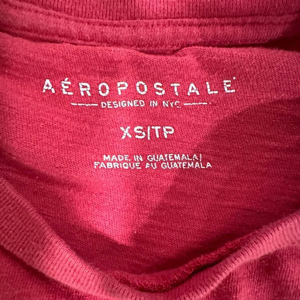 AEROPOSTALE GRAPHIC T-SHIRT RED COLOR SZ XS - Image 5