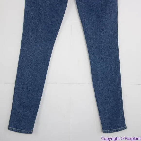 NEW Madewell 10" High-Rise Skinny Jeans in‎ Dewitt Wash: Button-Front TENCEL, 25 - Image 8