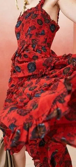 Ulla Johnson Adyna Floral Print Sundress (6) - Image 2