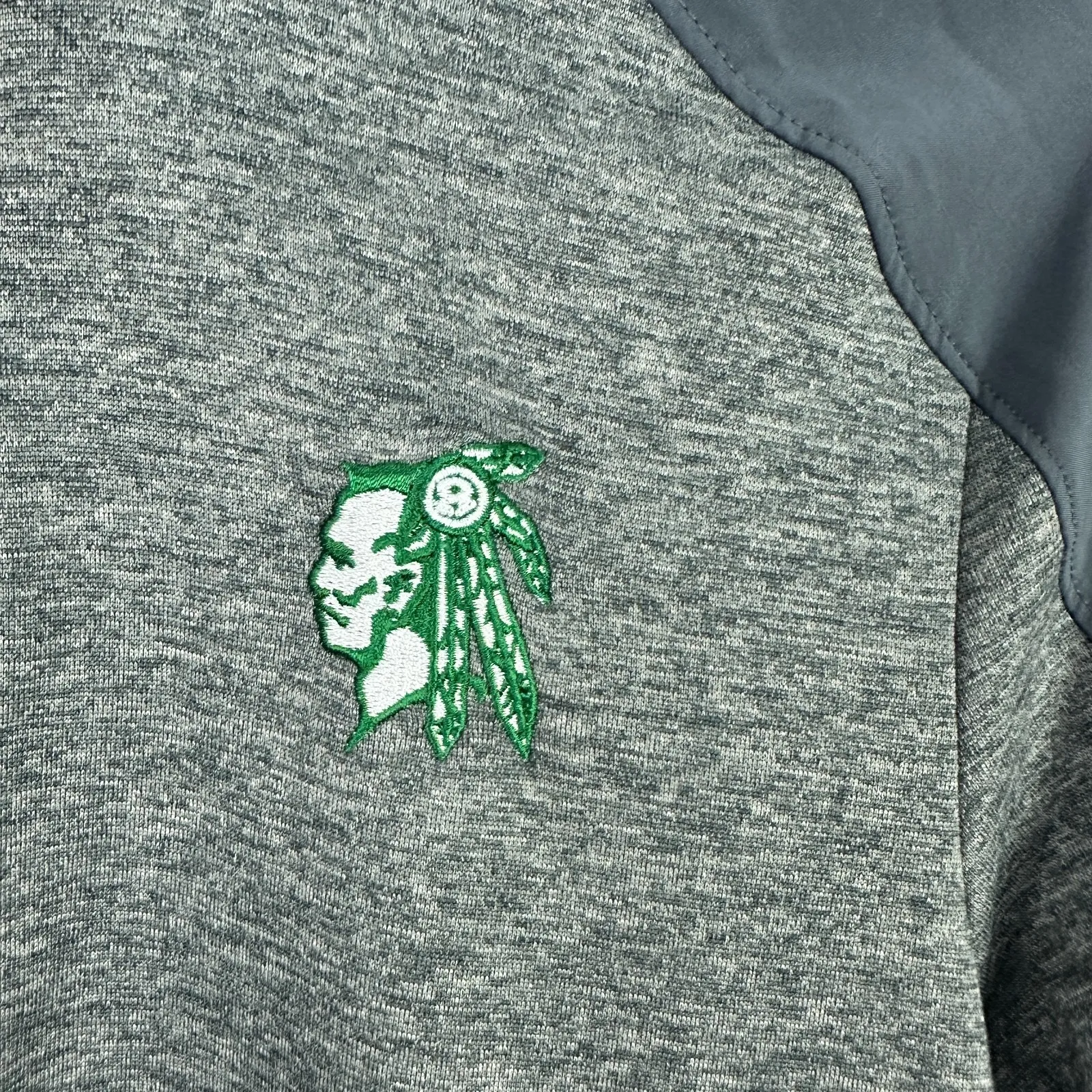 Under Armour ColdGear Quarter Zip Womens XL Gray Athletic Pullover  Training Top - Image 2