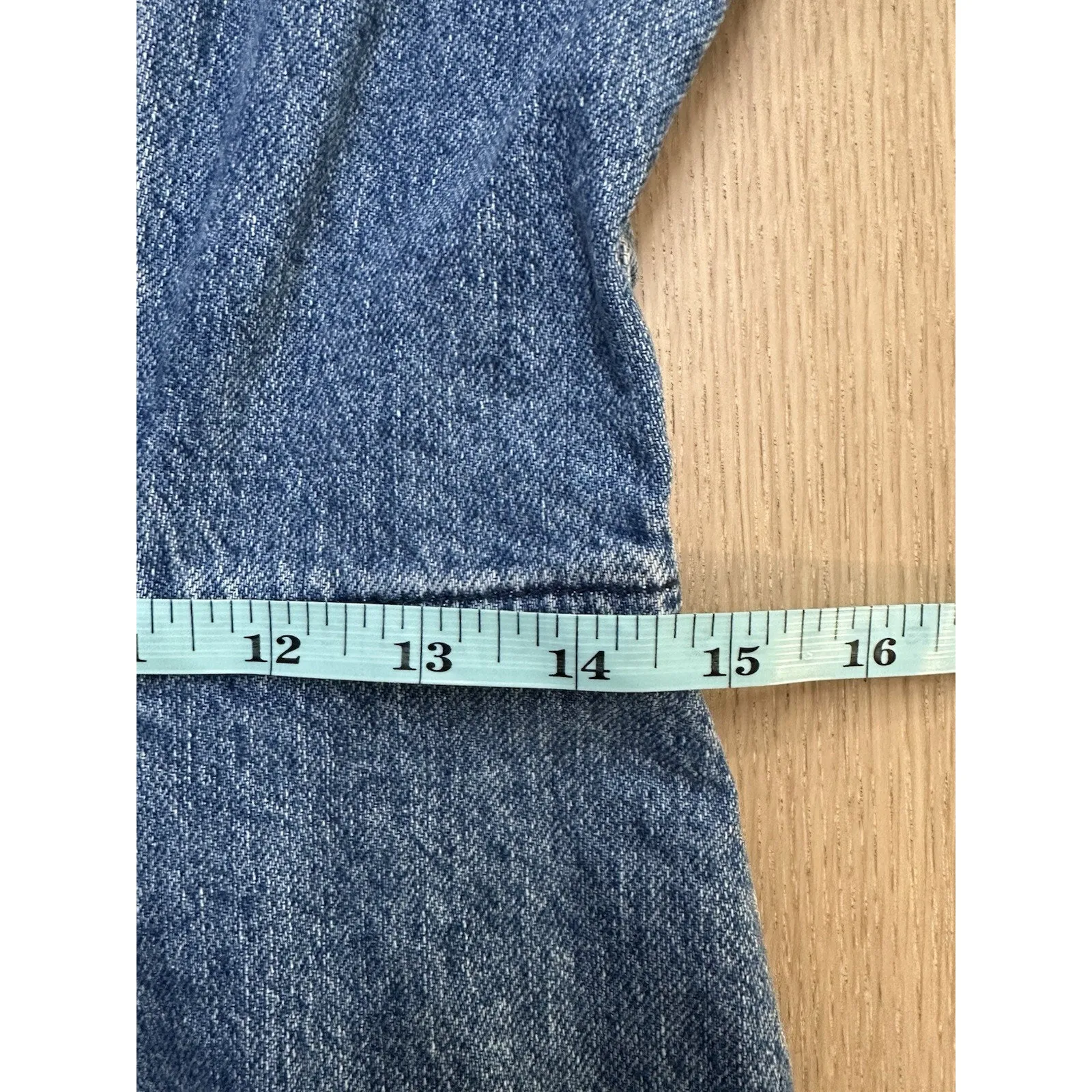 BOYISH Jeans Denim Mini Dress The Misfits light wash size 8 2495 - Image 9