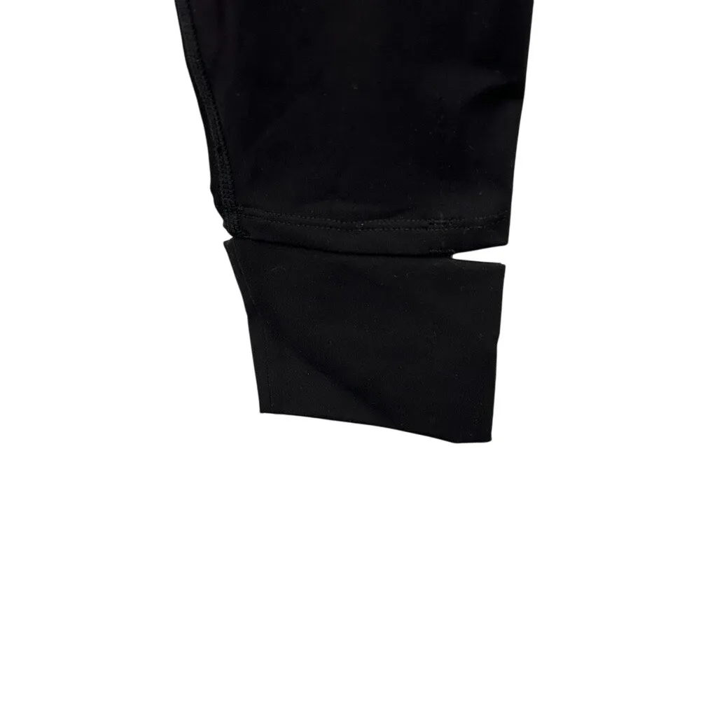 Carbon 38 Black Stirrup Leggings Yoga Workout 11" Rise Size Small NEW - Image 6