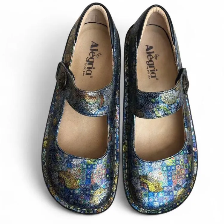 Women's Alegria Paloma Rainbow Color Gypsy Mary Janes Shoes Size 39 EU - Image 2