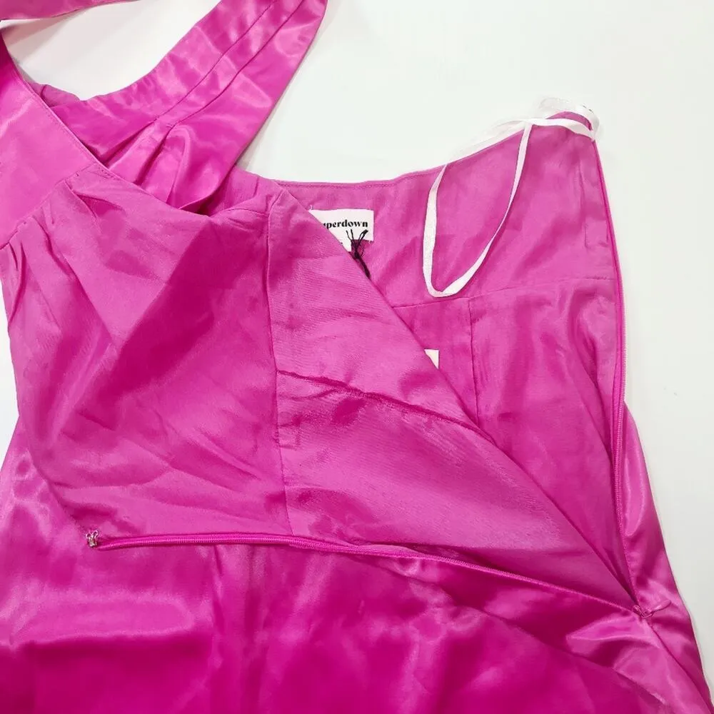 Superdown Samira Mini Dress in Hot Pink Small - Image 6