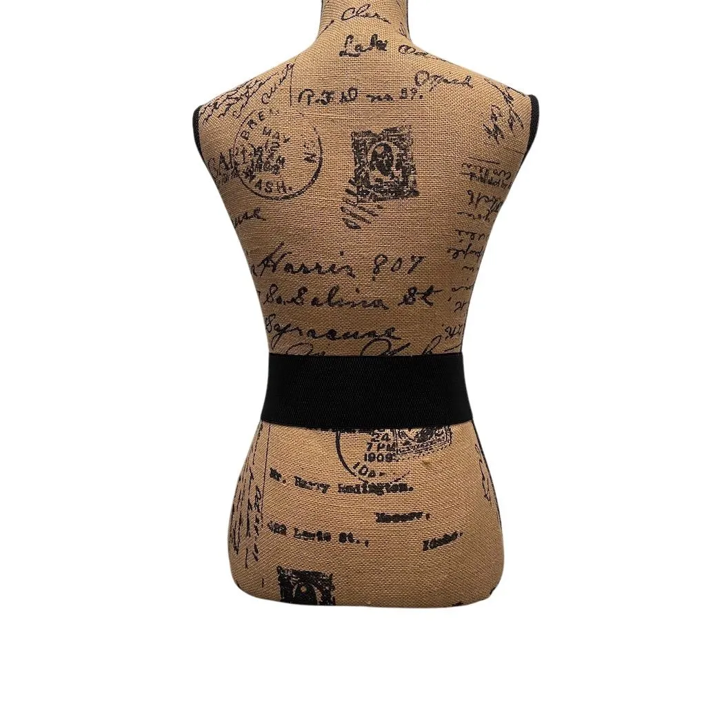 Wish  Women's Wide Belt Multicolor Geometric Pattern Adjustable One Size - Image 4