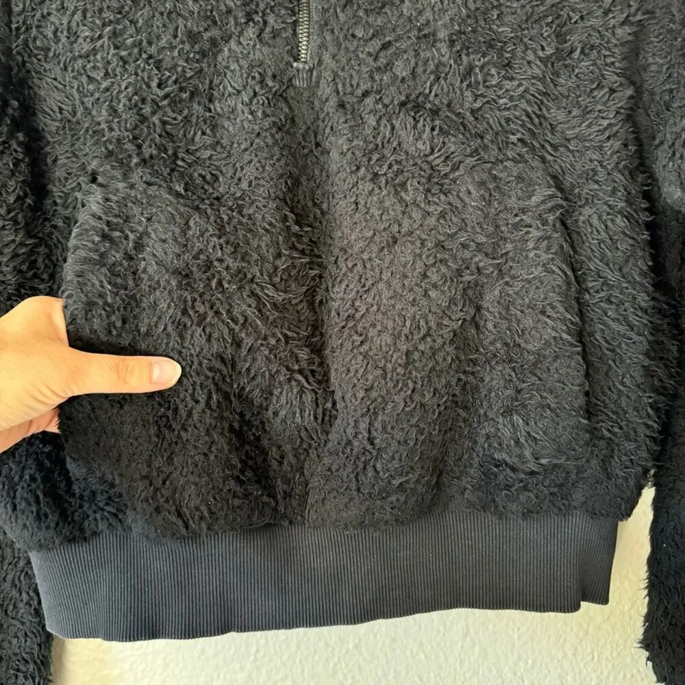 Lululemon Scuba Oversized Half-Zip Fleece Hoodie Size 4 Small - Image 5