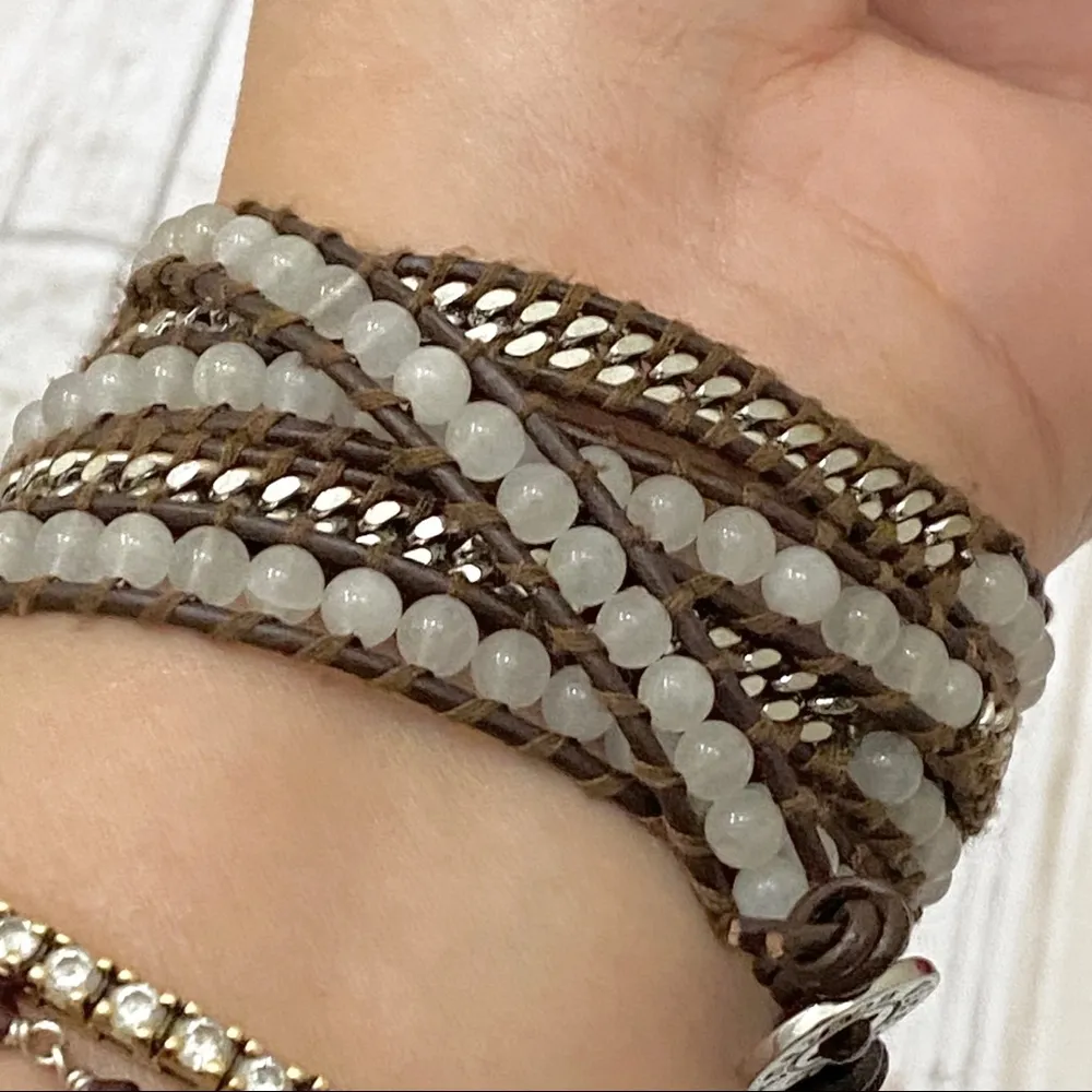 Victoria Emerson Beaded Wrap Bracelet - Image 3