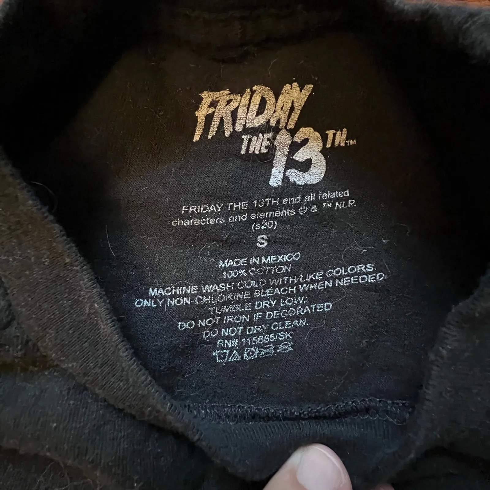 Halloween I Love Friday Jason Voorhees Mask Distressed Graphic T - Image 7