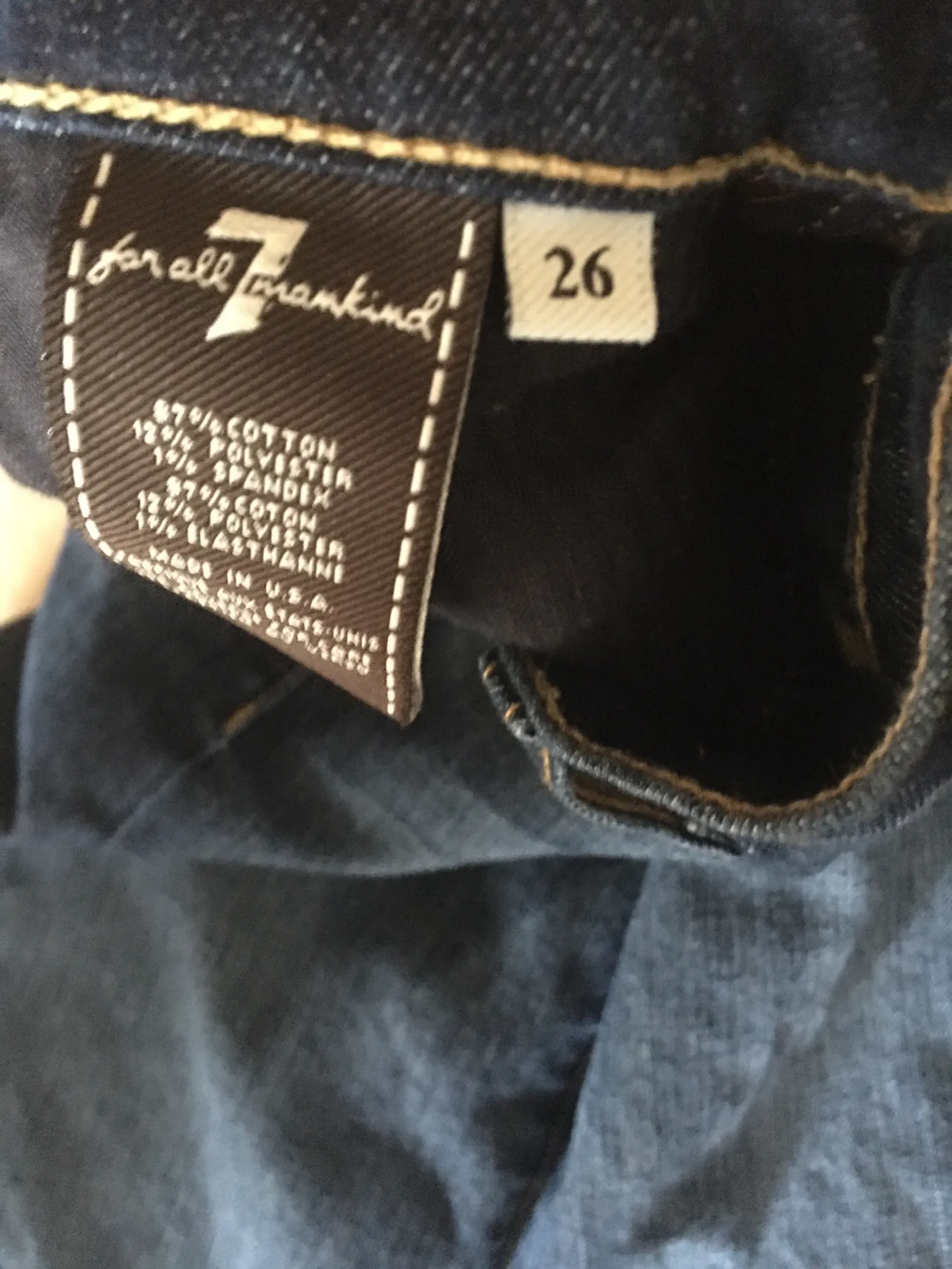 7 For All Mankind Dojo Jeans ! - Image 3