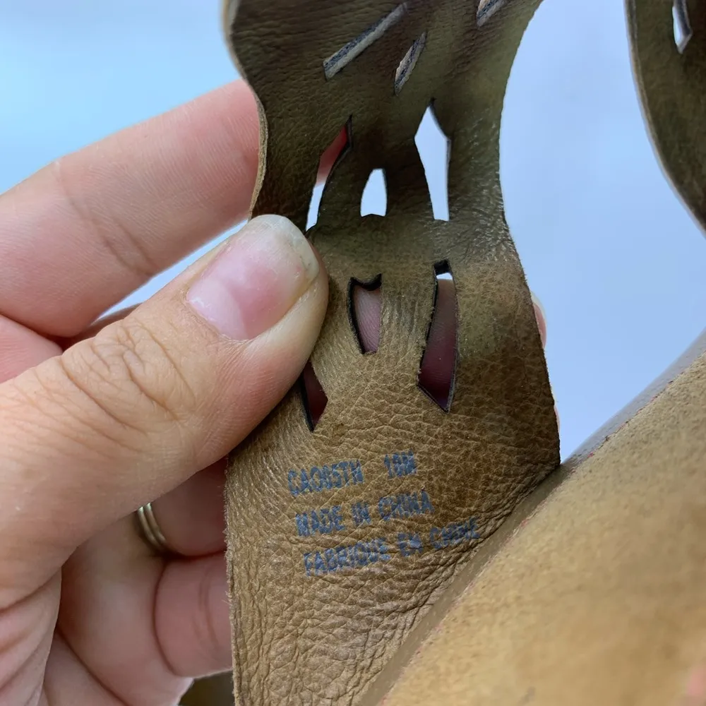 COBB HILL WEDGE PLATFORM BY NEW BALANCE WOMENS SHOES SIZE 10 M Tan - Image 9