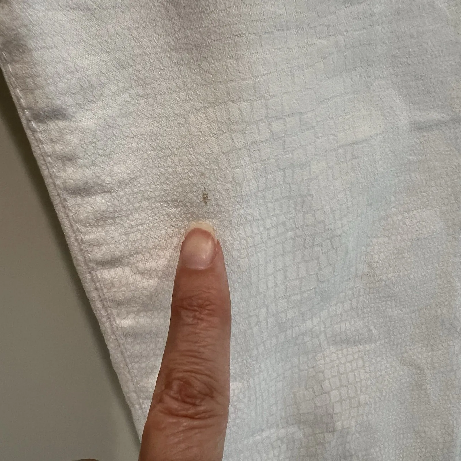 Bevy‎ Flog White On White Croco Print Pull On Pants With Pockets Size 29 - Image 4