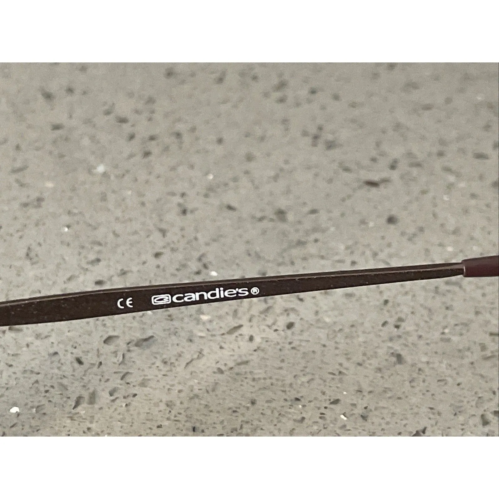 Candie’s EYEWEAR ONYX BRN 47-19-135 WOMENS FLEX HINGE EYEGLASSES Frames ONLY - Image 6