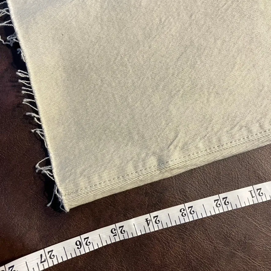 LOFT Made And Loved High Waist Straight Crop Jeans Beige Size‎ 30/10 NWT - Image 13