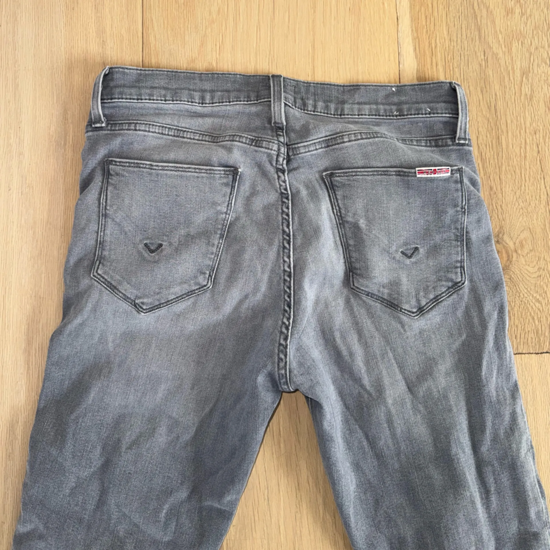 Hudson Jeans Natalie Midrise Super Skinny Ankle Jeans Light Gray Size 29 - Image 7