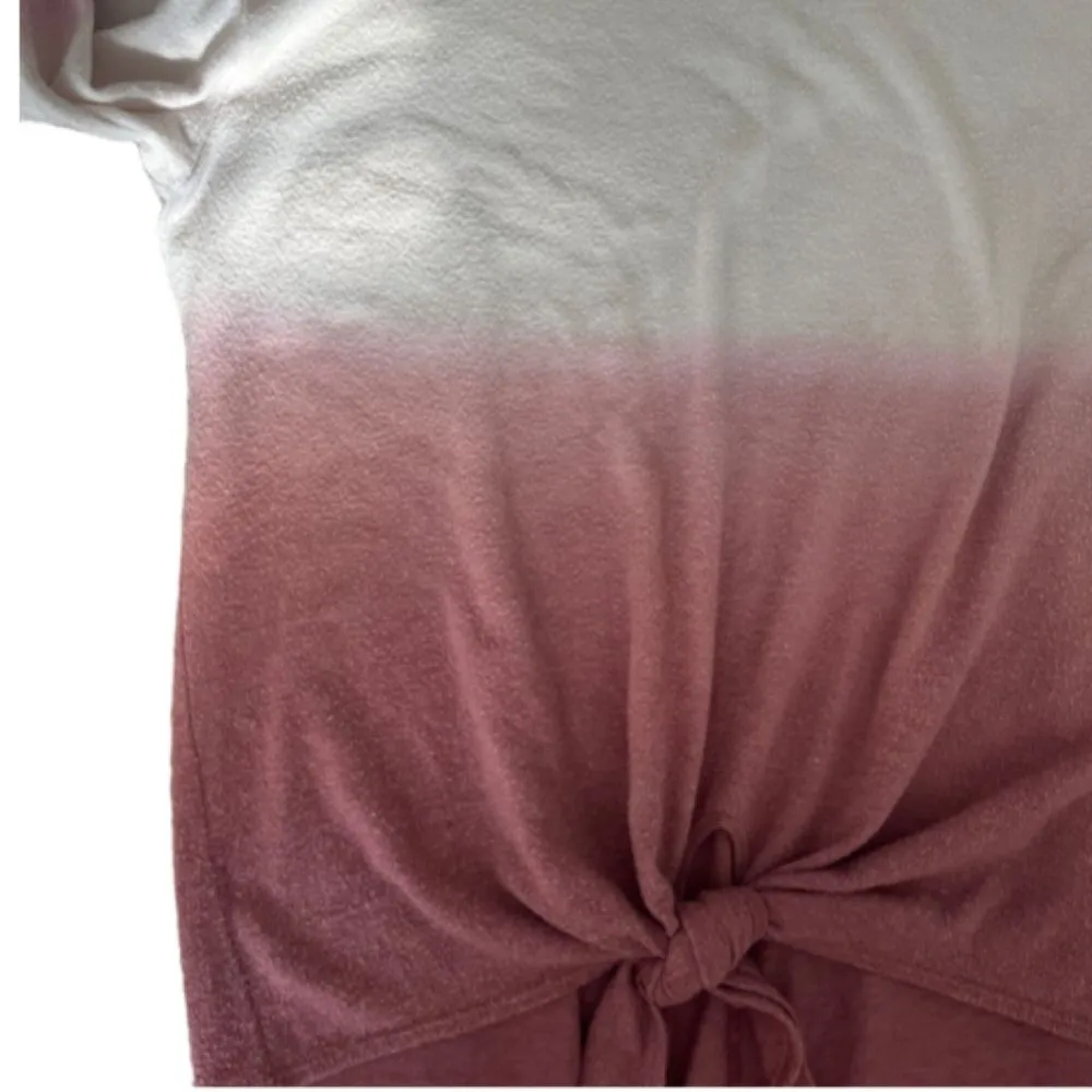 143 story pink ombre sweater 1X - Image 3