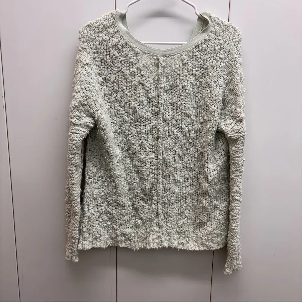 Free People Songbird V Neck Pullover sweater sea-foam green Mint Womens XS - Image 3