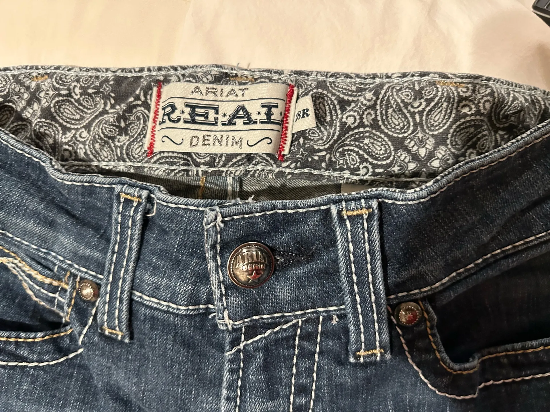 Ariat Jeans Bootcut Women’s R.E.A.L. Stretch Mid-Rise - Image 2