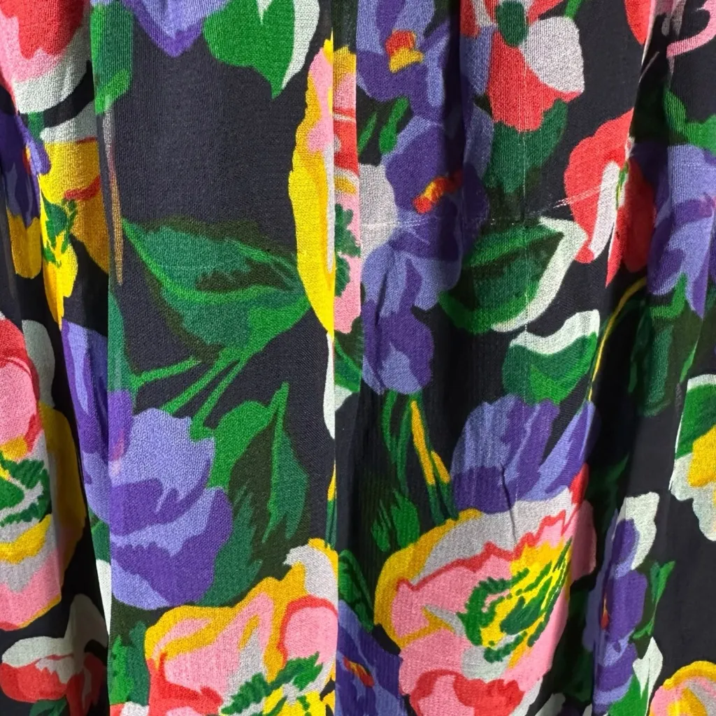 Anthropologie The Somerset Strapless Maxi Dress Blue Patte Floral Size Large NWT - Image 13