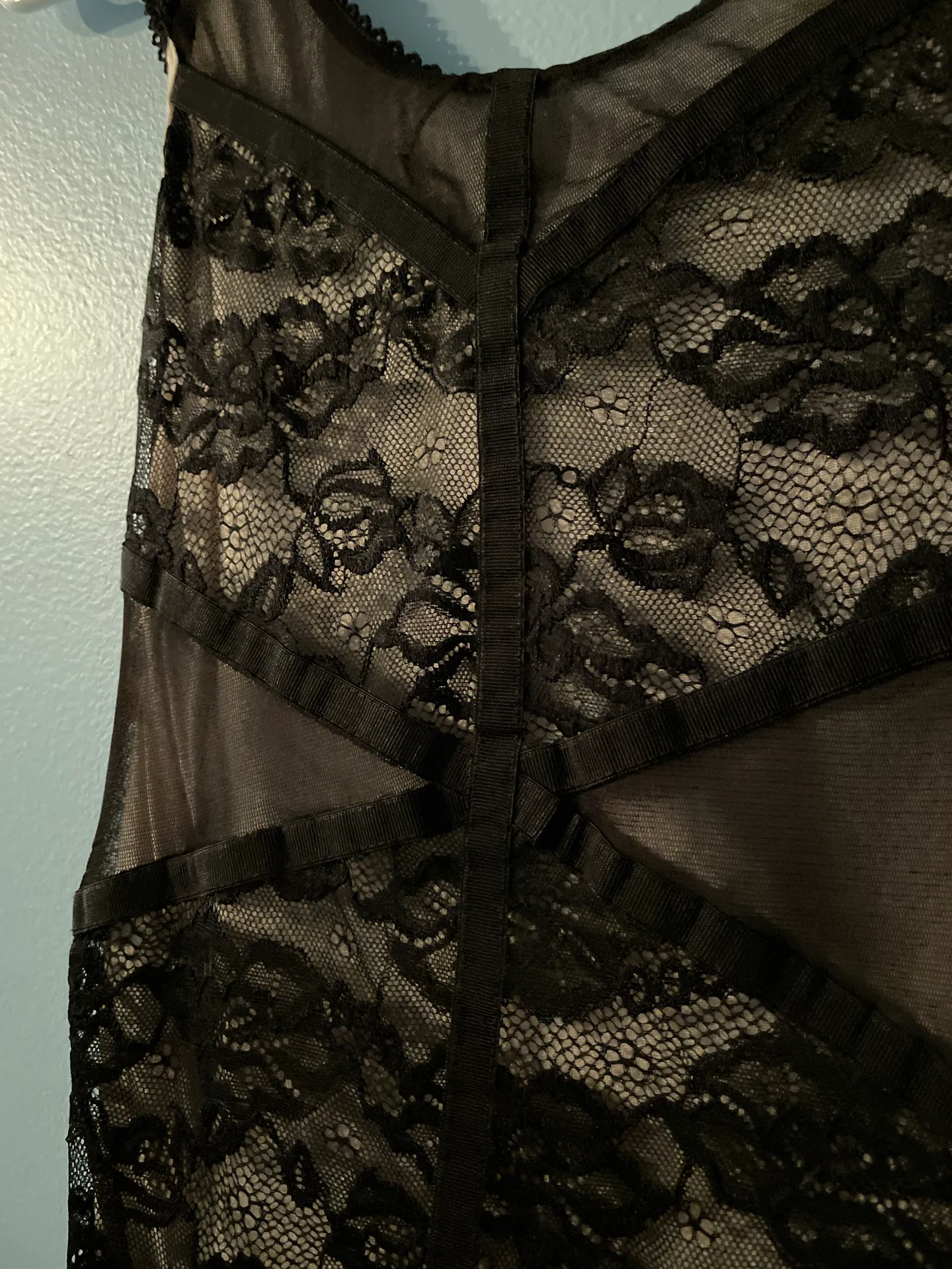 H&M Mesh Mini Dress NWT  - Image 4