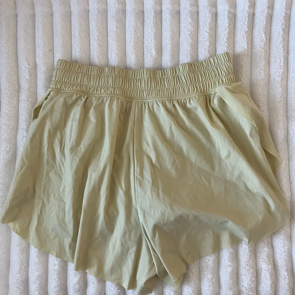 Gilly Hicks  Flowy Yellow Shorts - Image 5