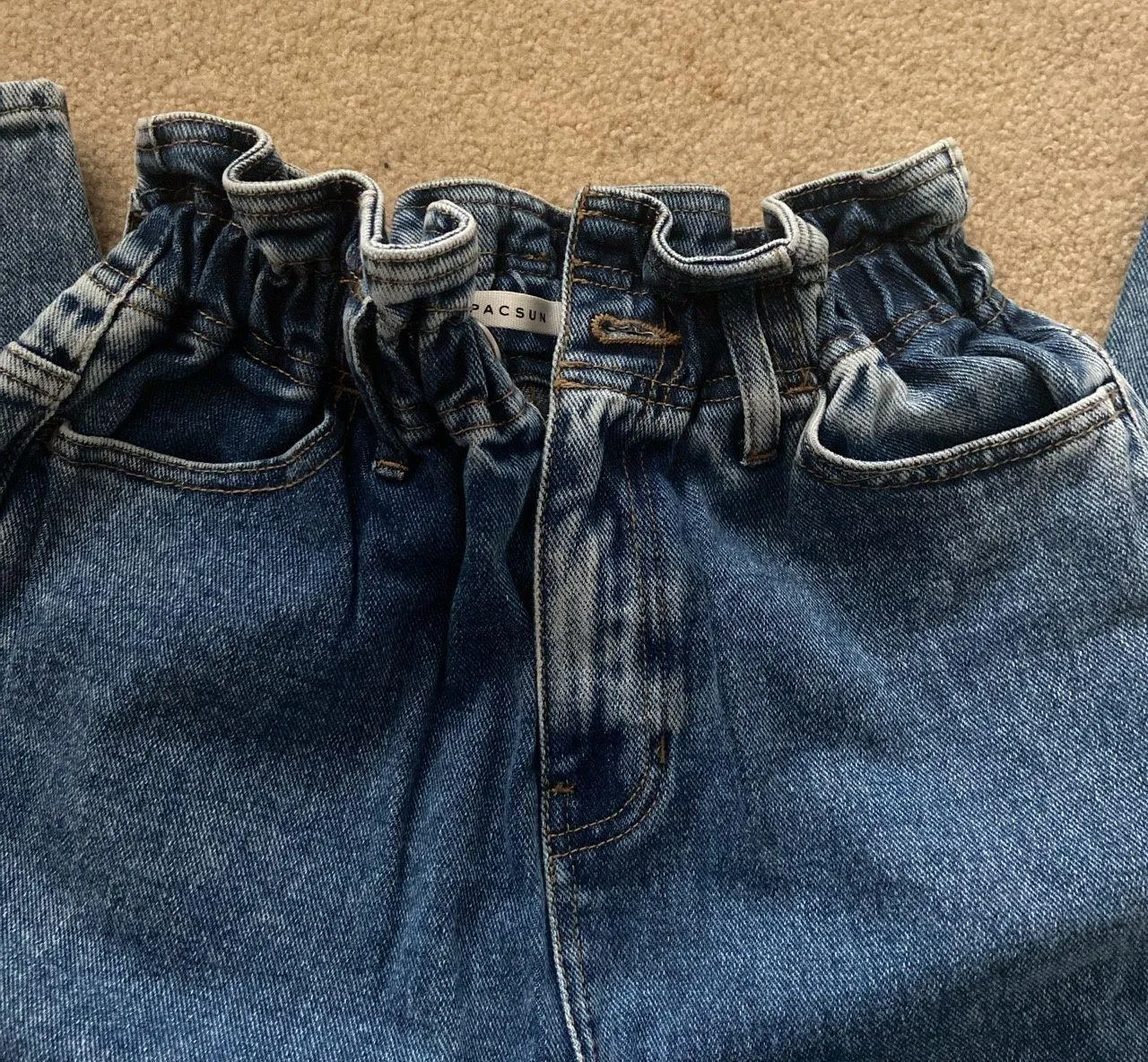 PacSun paperbag mom jeans - Image 2