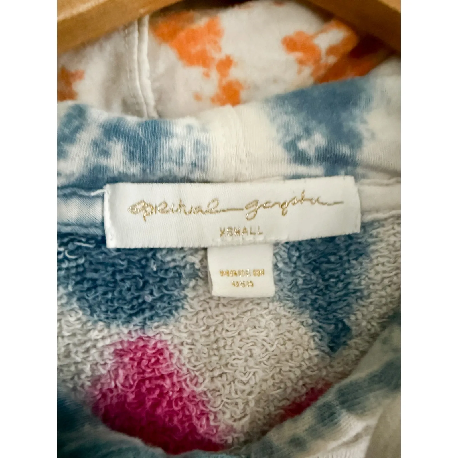Spiritual Gangster | Tie Dye Grateful Hoodie Multicolor Pullover | Sz XS - Image 6