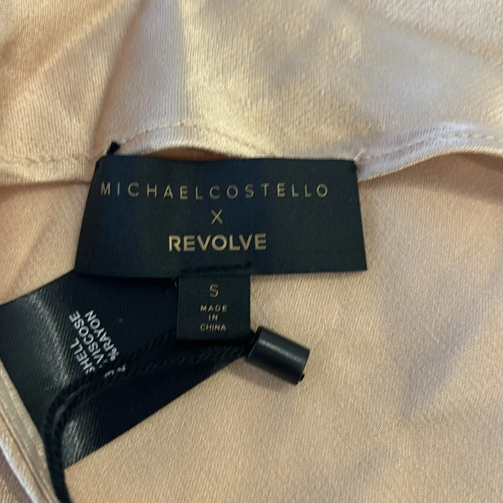 Michael Costello X Revolve Danielle Satin Halter Crop Top - Image 10