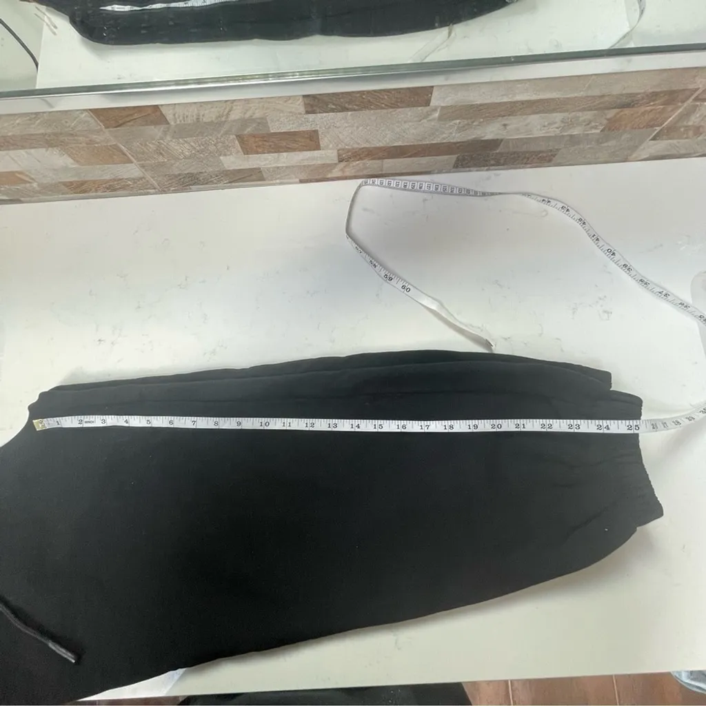 COLLUSION Unisex Lounge cotton set pants & sweat shirt hoodie black with graphic Size XL - Image 13