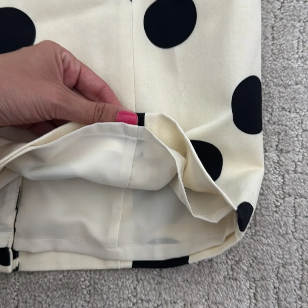 NEW NWT Banana Republic Polka dot Sheath Dress black white cream - Image 8