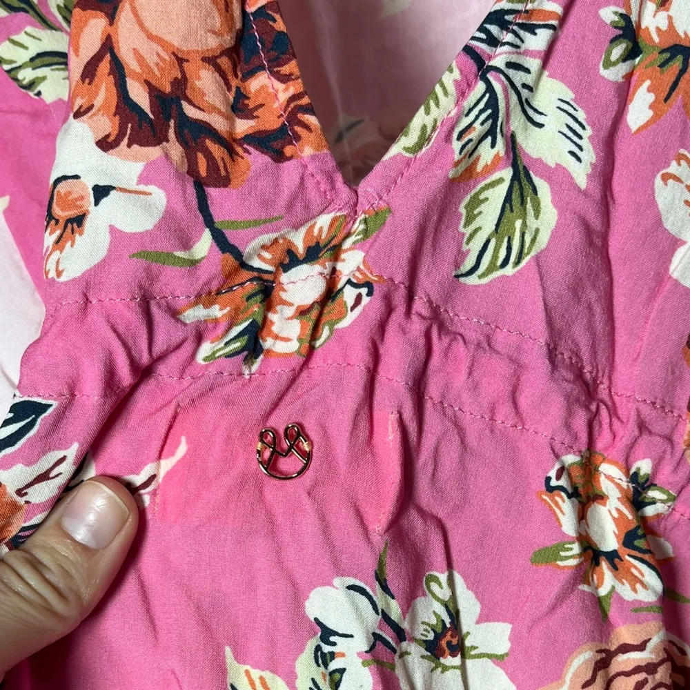 Maaji Exotic Species Forsythia Kaftan Swim Cover Up Dress Floral - Image 7