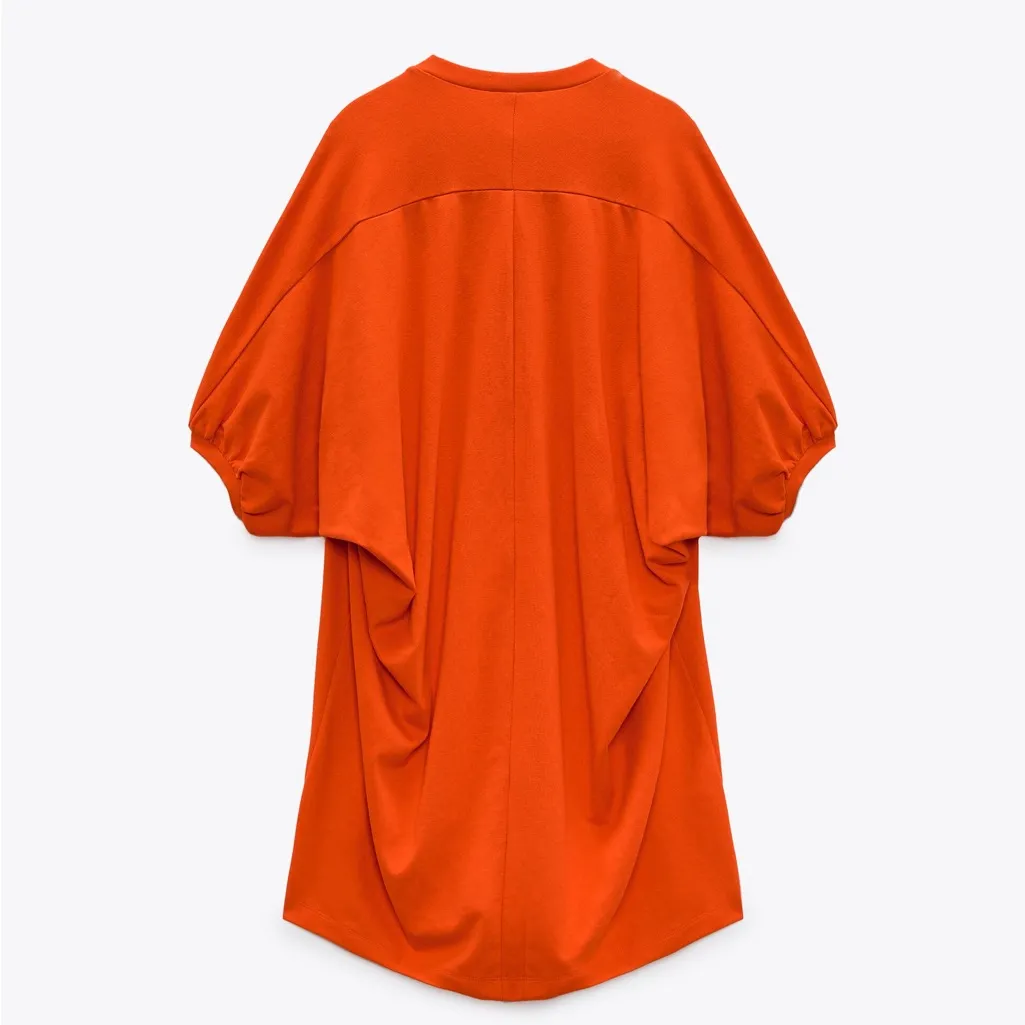 NWT ZARA BLOGGERS FAV CACOON DRESS LAGENLOOK SMALL - Image 7