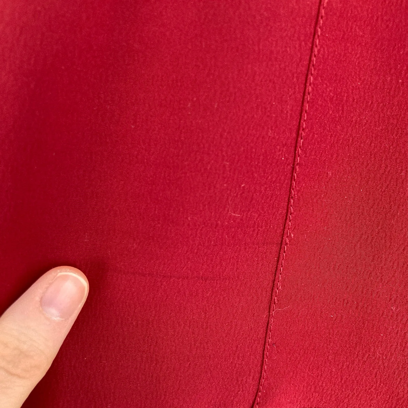 Hatch Womens Maternity Size 1 Small Burgundy Lightweight Crop Jogger Comfort Red - Image 6