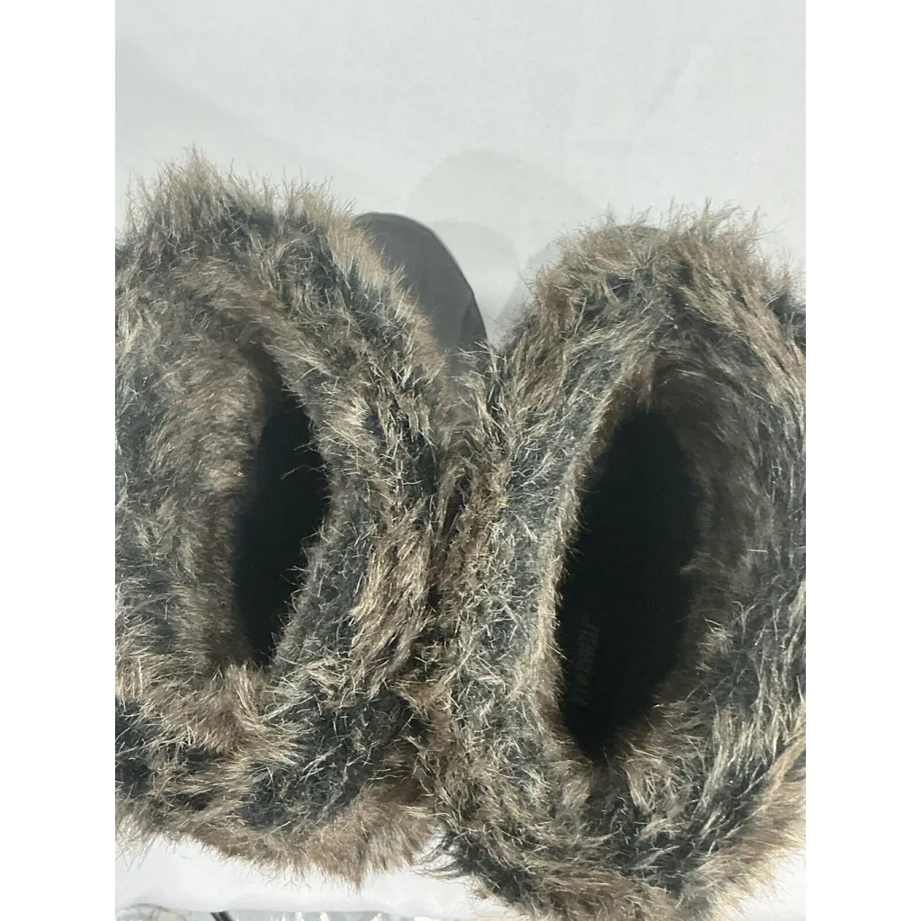 Womans Khombu Nola 6 M Black Leather Lined Midcalf Snow Boots Waterproof NWOT - Image 6