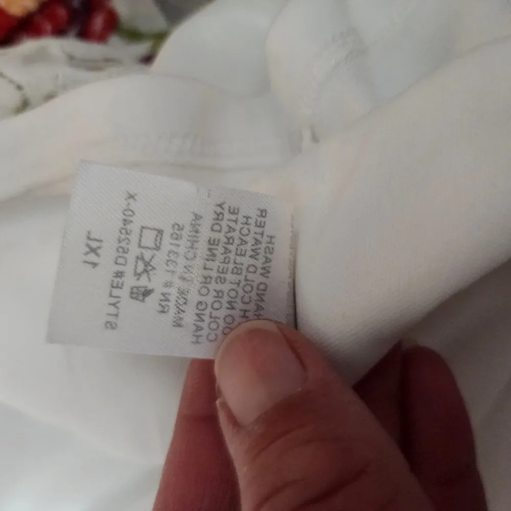 Altar'd State A Beautiful Soul red floral fit and flare lace dress size 1X - Image 8