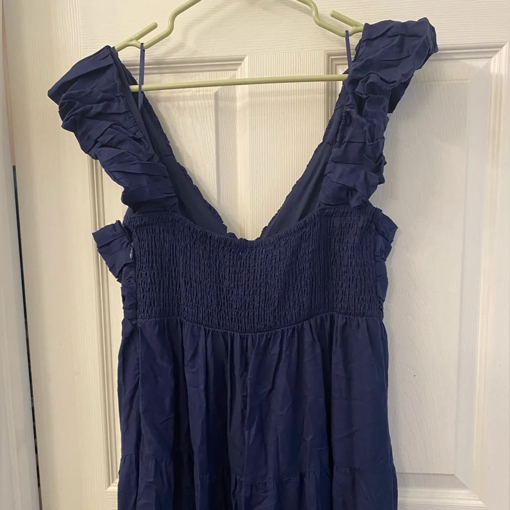 Jason Wu Deep Blue Maxi Dress - Image 4