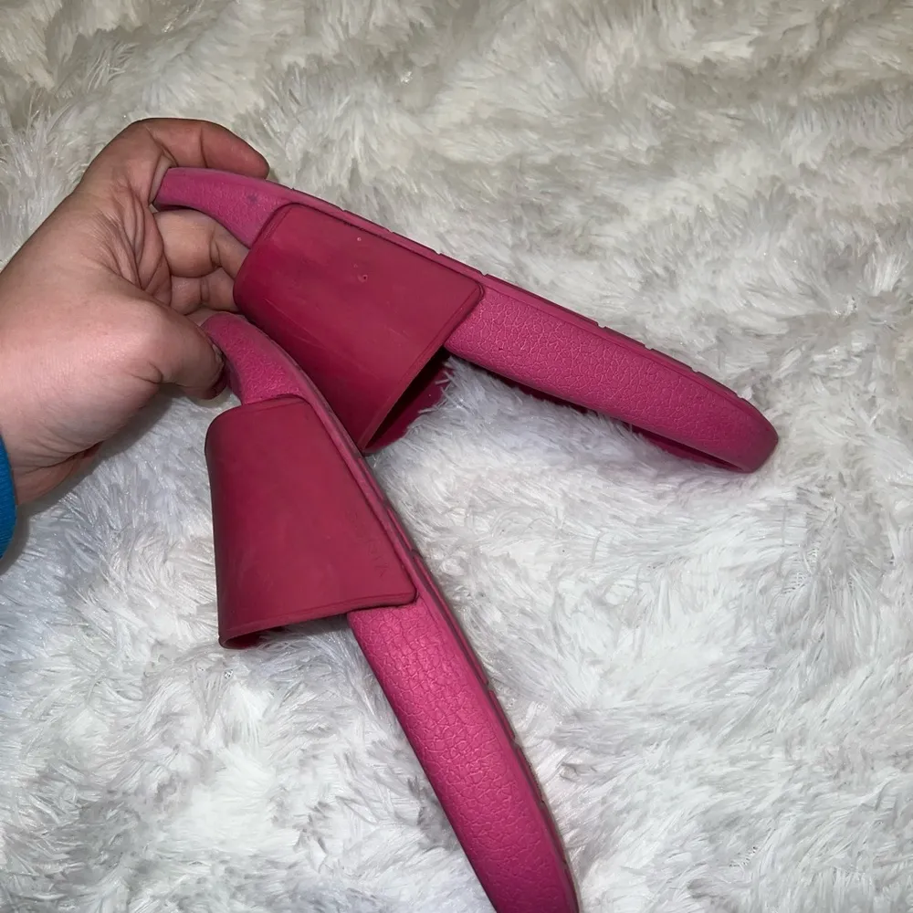 Vince Bright Pink Slide Sandals Slip On Summer Shoe size 6 / 36 - Image 7