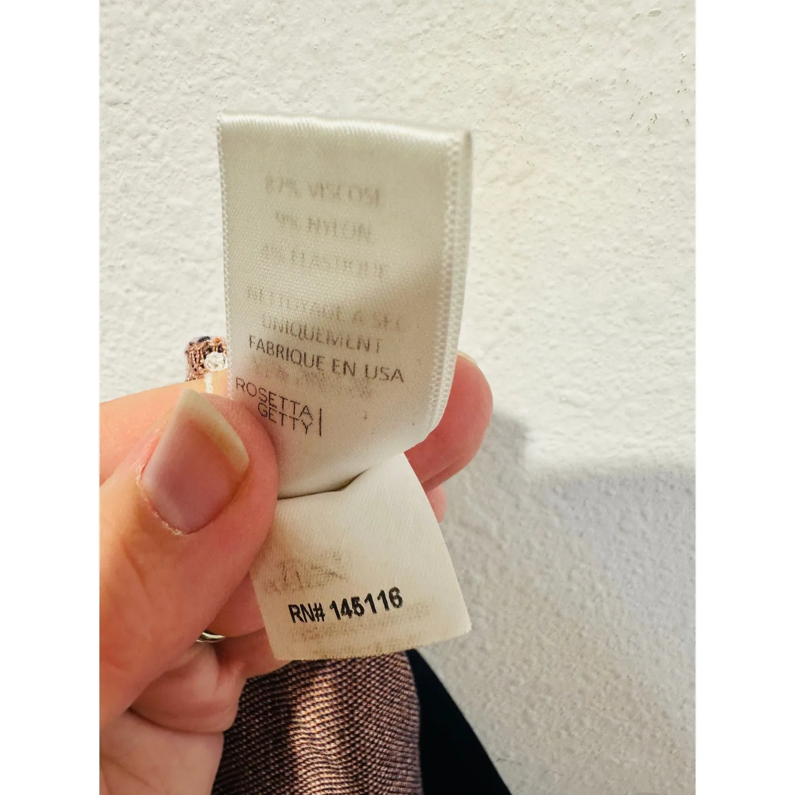 ROSETTA GETTY Poppy Plaid Pull On Flared Hemline Cropped Plaid Pants size Small Gray - Image 9