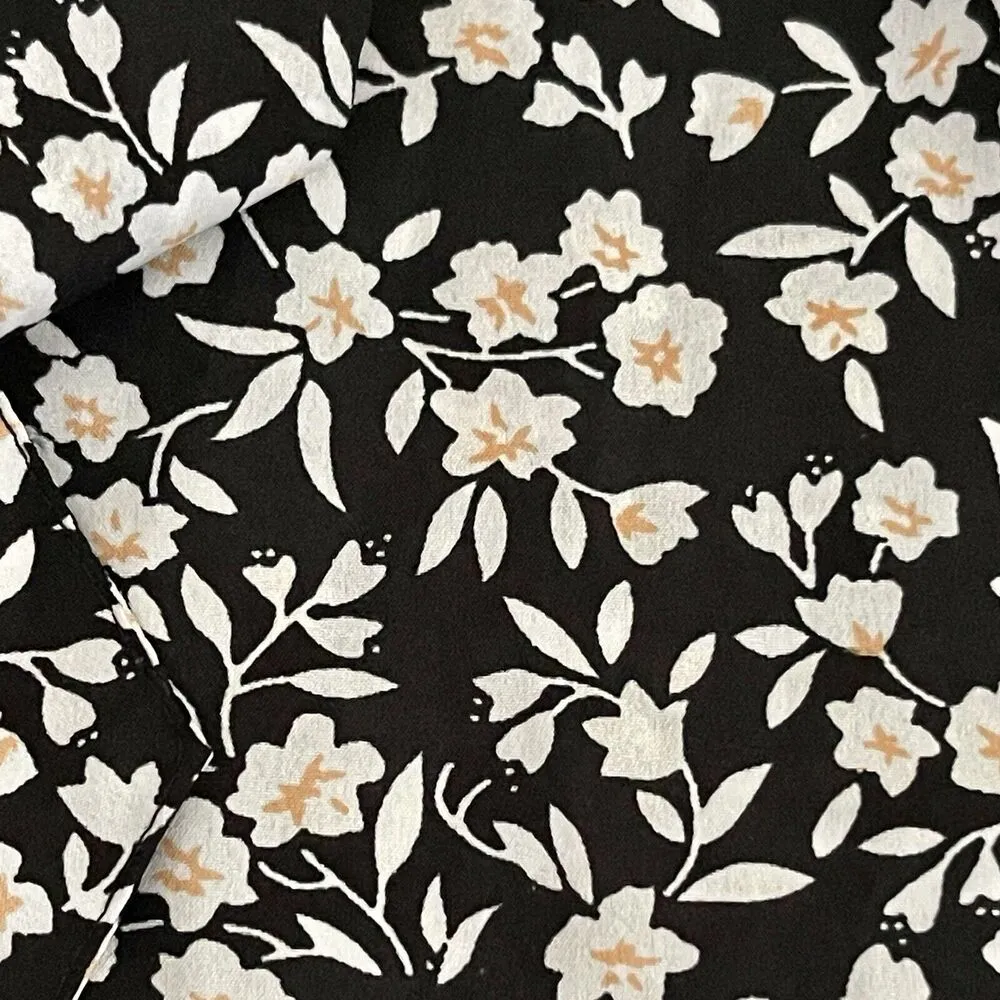 Boohoo Womens Shorts Size 10 Floral High Waist Casual Modern Y2K 90's Bohemian - Image 4