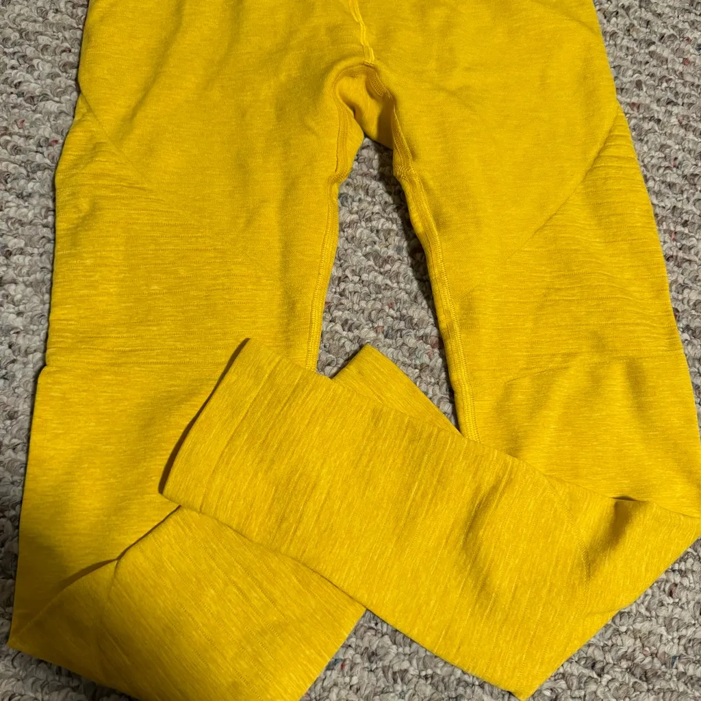 Alphalete Revival R6 Yellow High-Waisted‎ Legging- Size Medium - Image 12