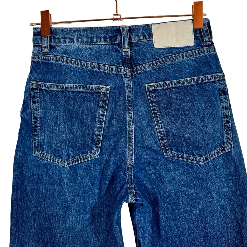 GRLFRND The Brooklyn High Rise Loose Straight Wide Leg Jeans in Humboldt - Image 9