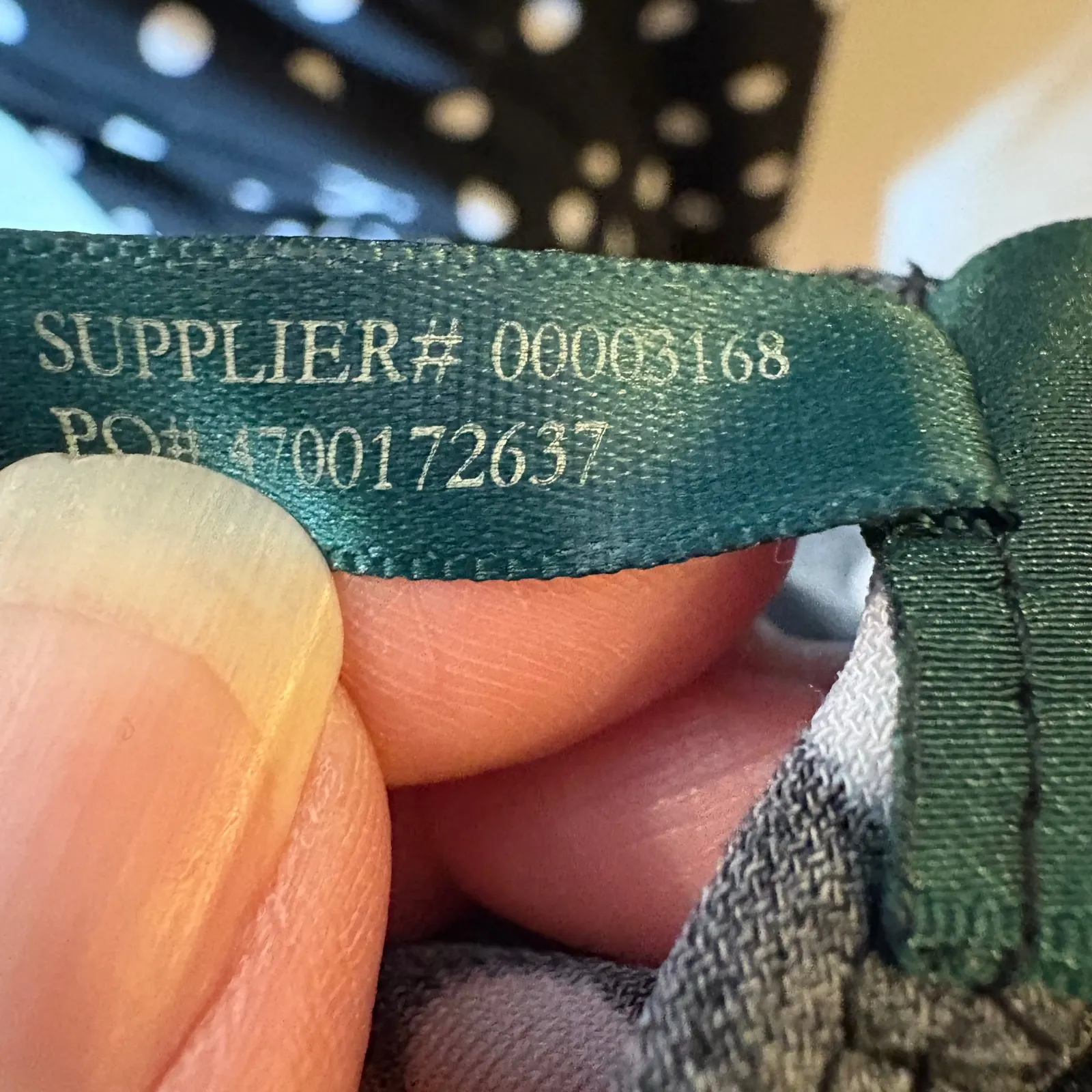 Lauren Ralph Lauren Polka Dot Faux Wrap Dress Size 20W Black White Sleeveless - Image 6