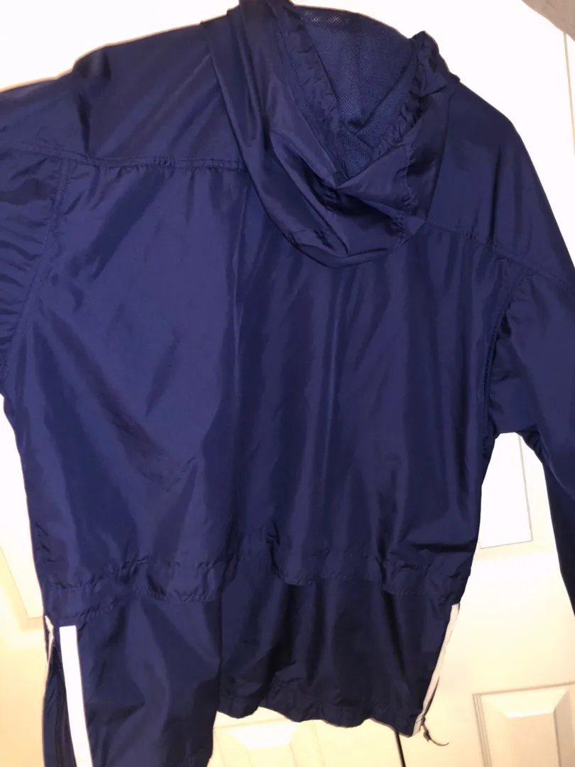 Blue  Windbreaker Jacket - Image 4