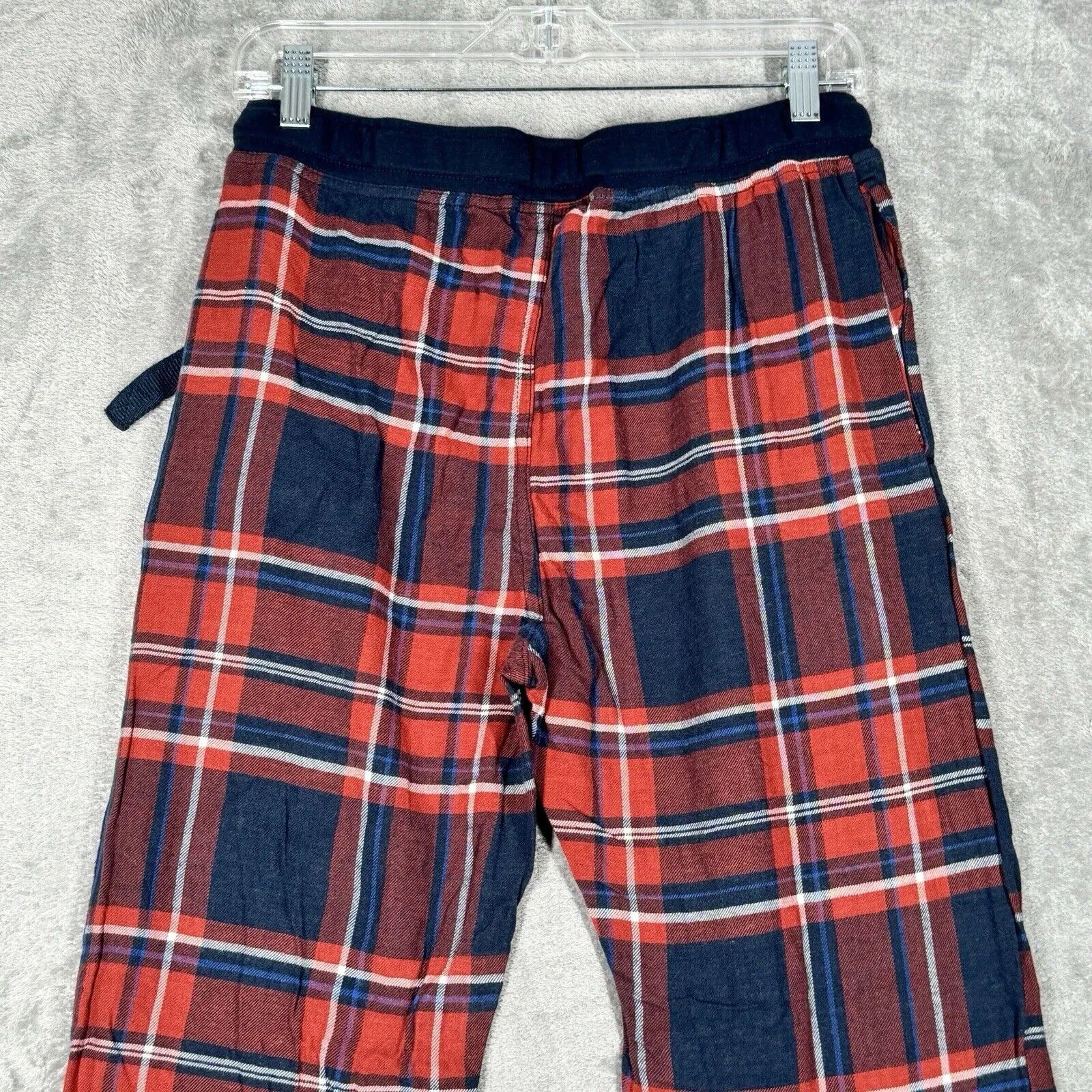 Lucky Brand Pajama Pants Womens‎ Small Red Navy Blue Plaid Casual Loungewear - Image 5